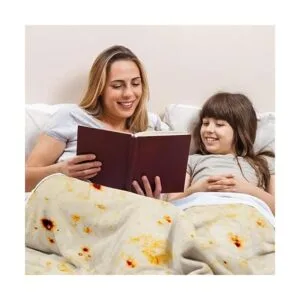 Lhedon manta de burrito de tortilla para adultos niños