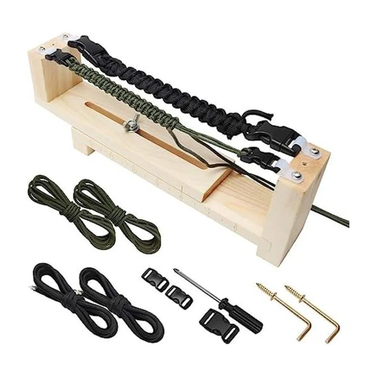 Ahier Pulsera de paracord para pulsera longitud