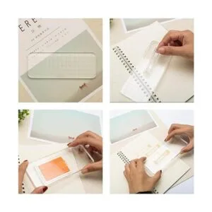 Suwimut Juego de 12 bloques de sellos acrílicos bloques