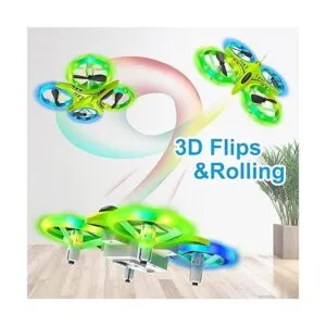 Dwi Dowellin Mini dron de 4.9 pulgadas para niños con_5