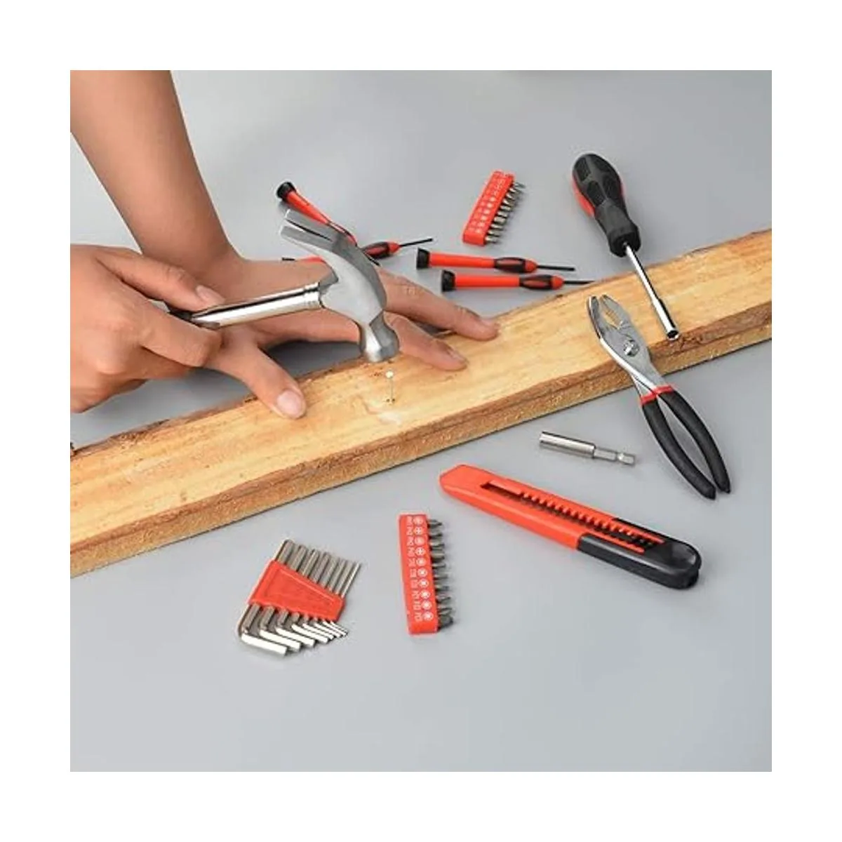 Kit de herramientas para el hogar de 40 piezas pequeño_4