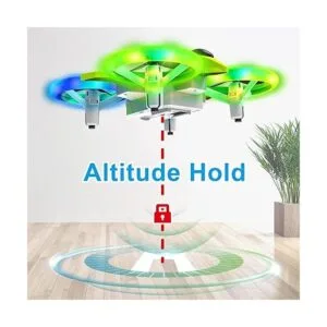 Dwi Dowellin Mini dron de 4.9 pulgadas para niños con_3