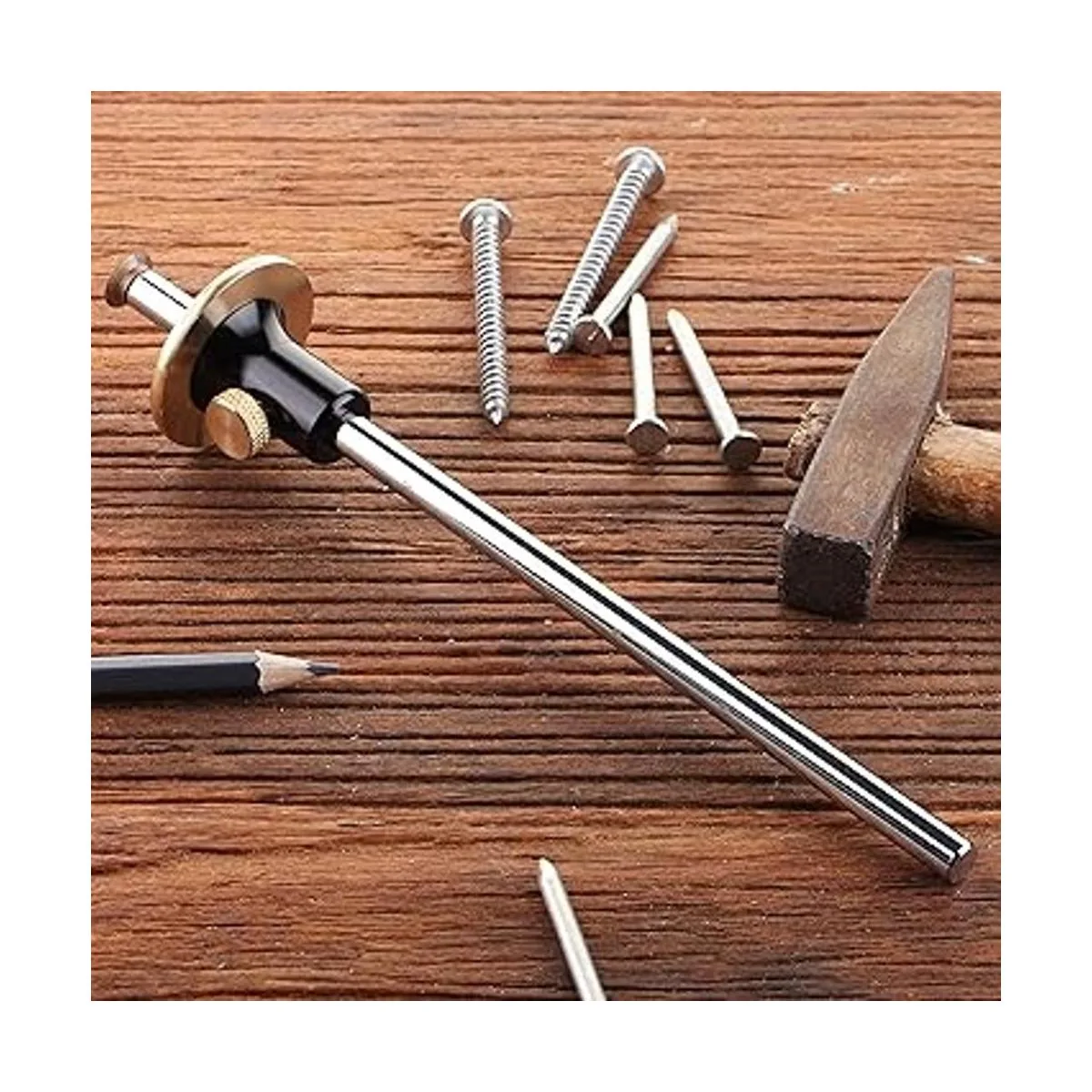 Mr. Pen Puntero de marcación de rueda 2 cuchillas