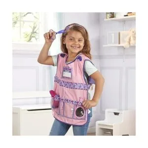 Melissa Doug Conjunto de disfraz de estilista de juegos