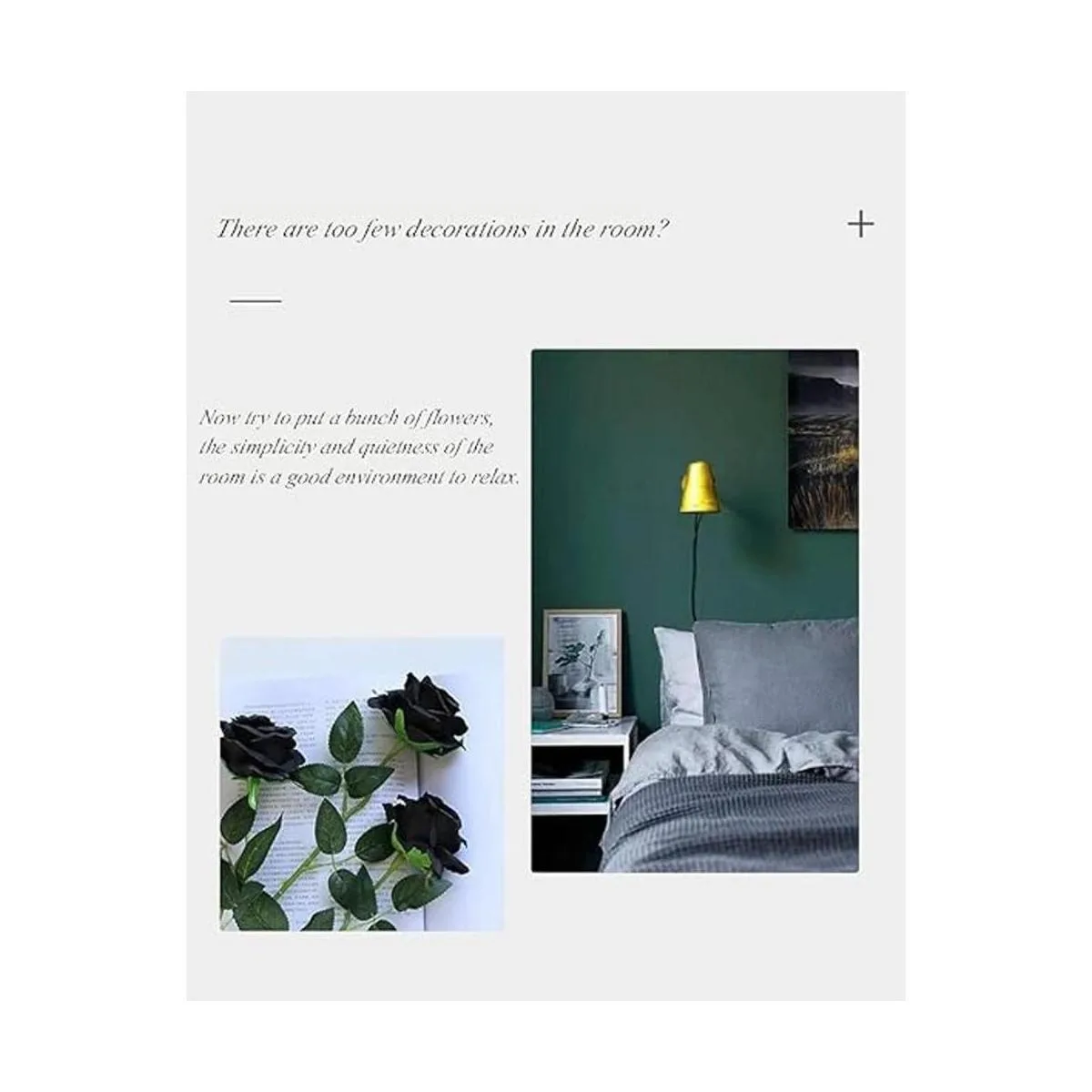 Laelfe 12 piezas de flores artificiales rosas de seda