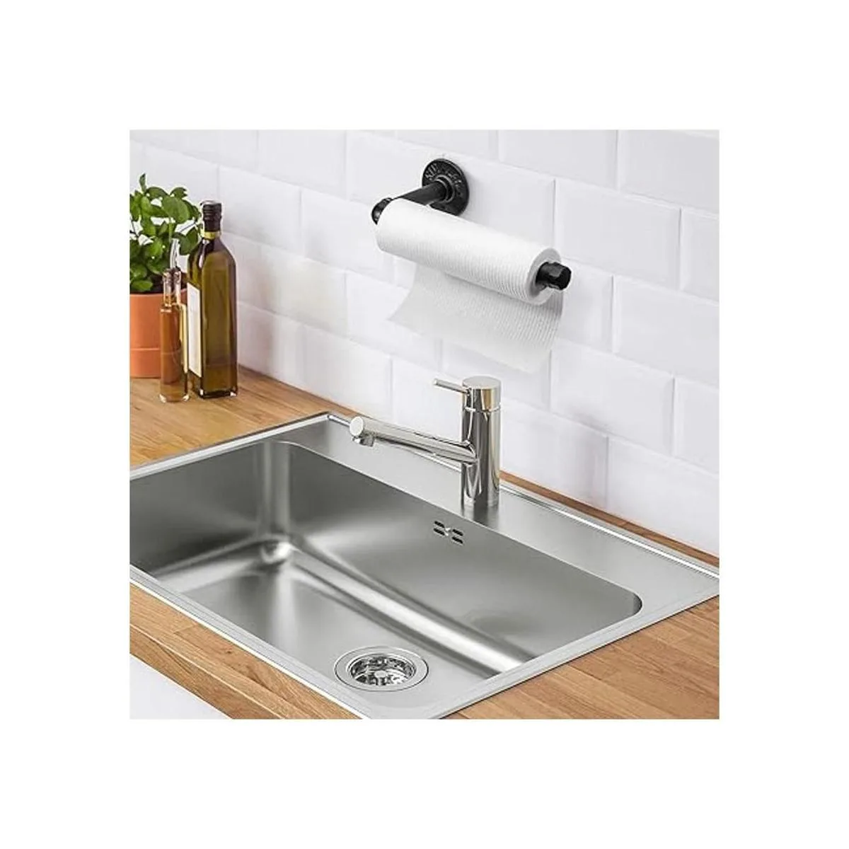 Elibbren Toallero de papel de cocina industrial