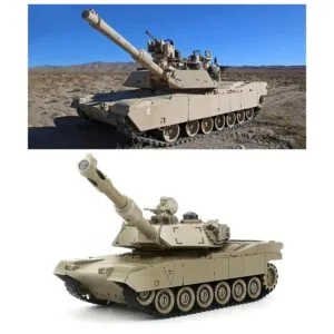 Tanque EAHUMM Rc 128 M1A2 Tanque del ejercito_2