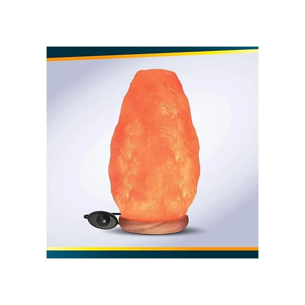 Elvissmart ES1002 Lámpara de noche de sal de cristal rosa_4