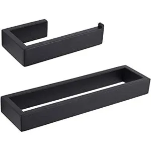 GERZWY Juego de 2 accesorios de baño SUS 304 de acero_1