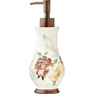 SKL Home Dispensador de jabón floral Holland natural_2