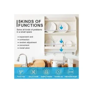 AIFENTE 2 barras de cortinero con resorte de 28 a 48_3