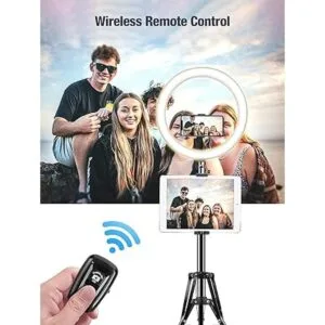 Elitehood Anillo de luz de 12 pulgadas con soporte de_6