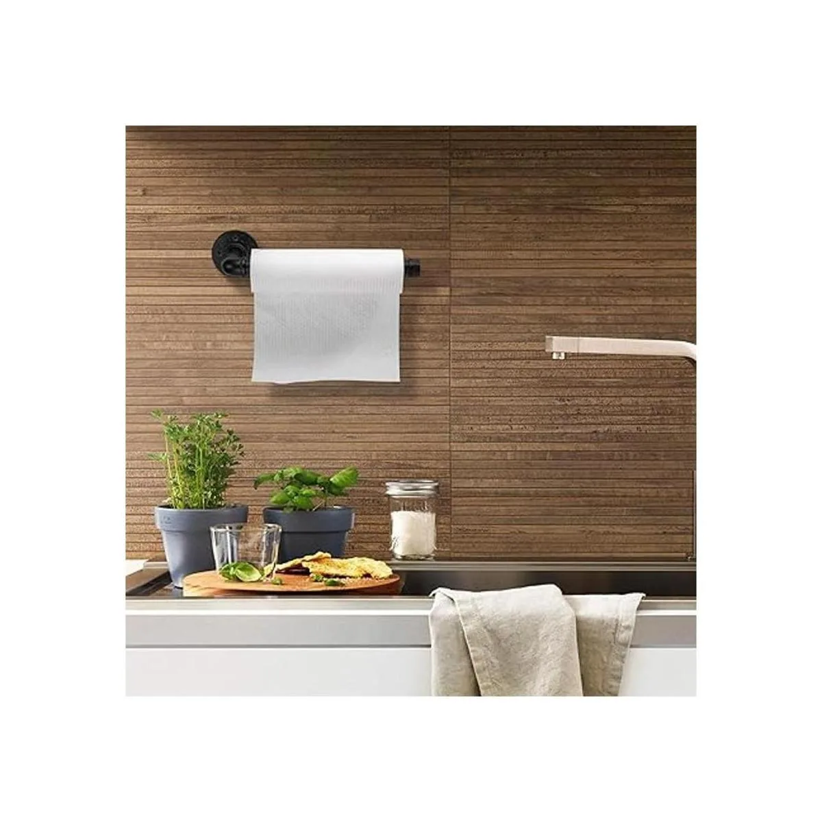 Elibbren Toallero de papel de cocina industrial