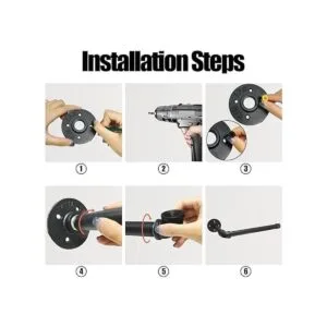 Elibbren Toallero de papel de cocina industrial