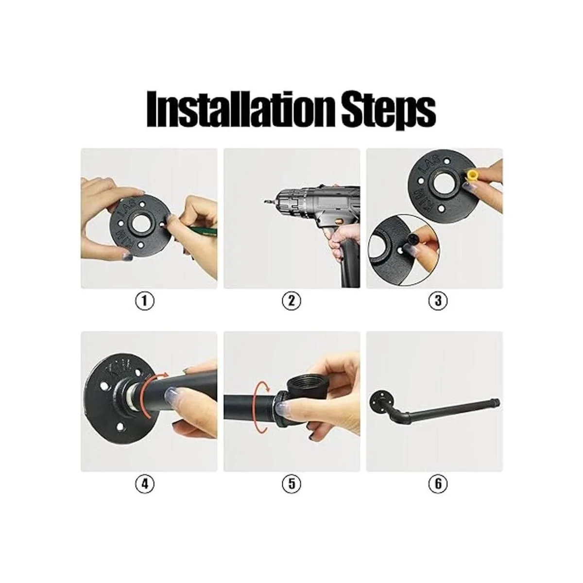 Elibbren Toallero de papel de cocina industrial