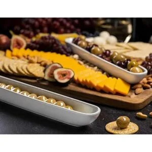 Kook Bandeja de barco de olivo plato de cerámica para_3