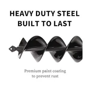 Broca de taladro de 8 x 42 cm eje totalmente sólido de