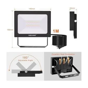 MEIKEE Paquete de 4 luces de inundación LED RGB_2