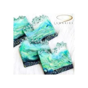 ResinWorld Moldes de resina para posavasos de 4 pulgadas_5