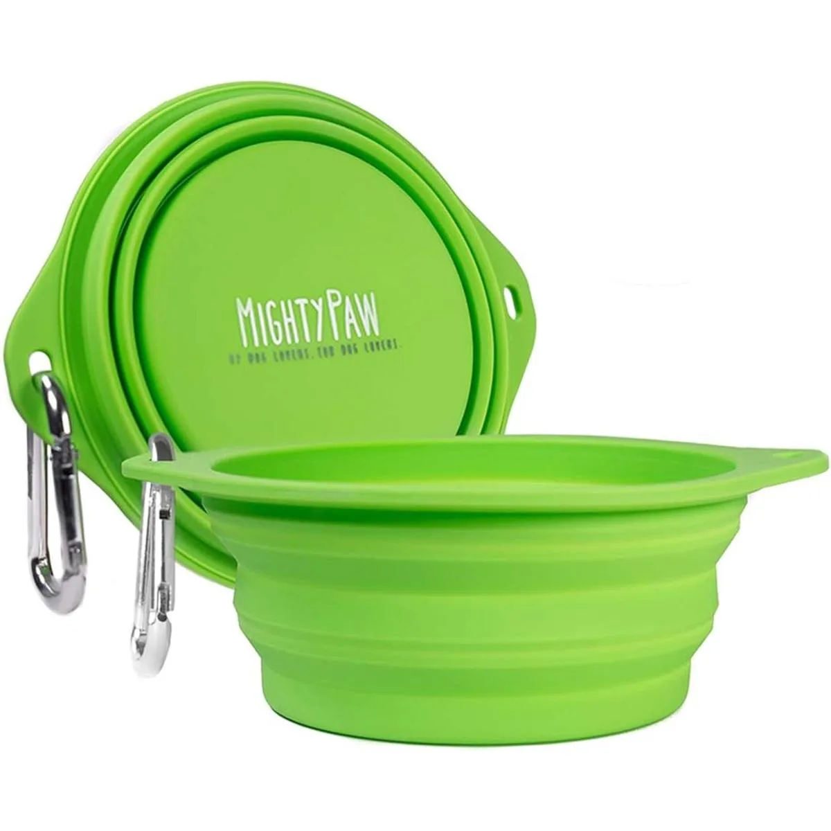 Mighty Paw Juego de cuencos plegables para perros 2_1