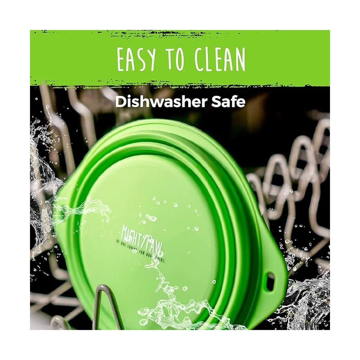 Mighty Paw Juego de cuencos plegables para perros 2_6