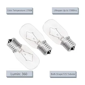 Bombillas para horno de microondas GE WB36X10003 para_3