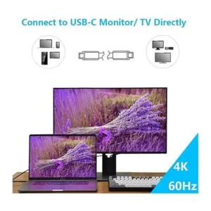 Cable de vídeo USB CC de 10 pies Cuxnoo 4 K USB tipo C_3