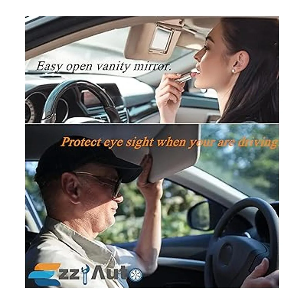 Ezzy Auto Visera solar lateral izquierdo del conductor_4