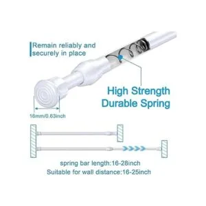 AIFENTE 2 barras de cortinero con resorte de 28 a 48_2