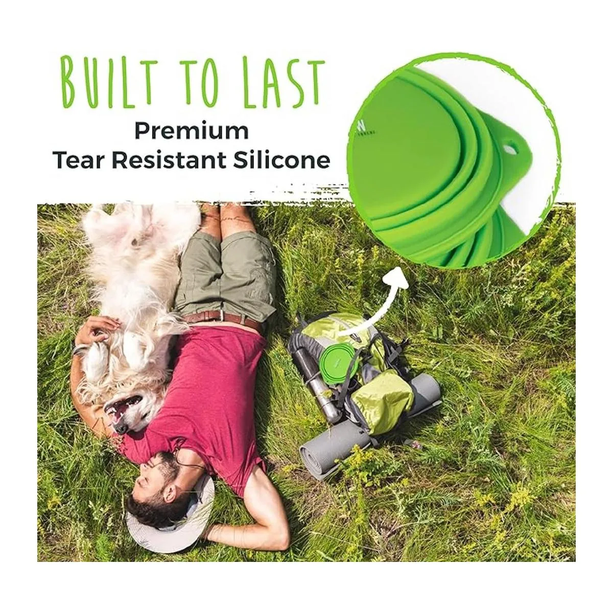 Mighty Paw Juego de cuencos plegables para perros 2_5