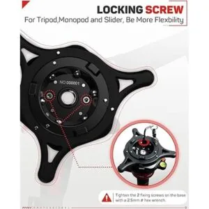 IFOOTAGE Seastar Q1S placa de liberación rápida soporte_6