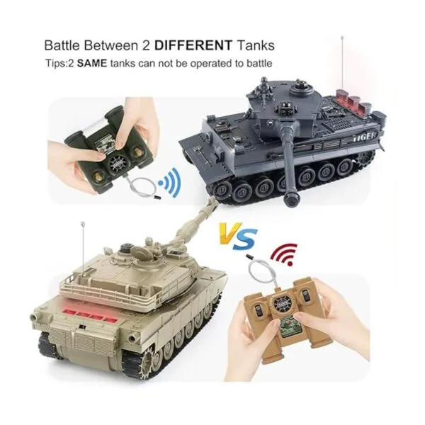 Tanque EAHUMM Rc 128 M1A2 Tanque del ejercito_3
