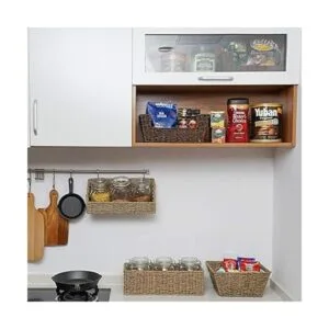 StorageWorks Seagrass Cesta de almacenamiento tejida