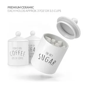 Barnyard Designs Juego de recipientes para encimera de