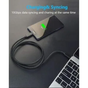 Cable de vídeo USB CC de 10 pies Cuxnoo 4 K USB tipo C_4