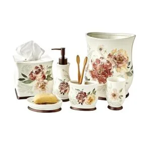 SKL Home Dispensador de jabón floral Holland natural_6