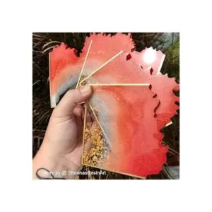 ResinWorld Moldes de resina para posavasos de 4 pulgadas_6