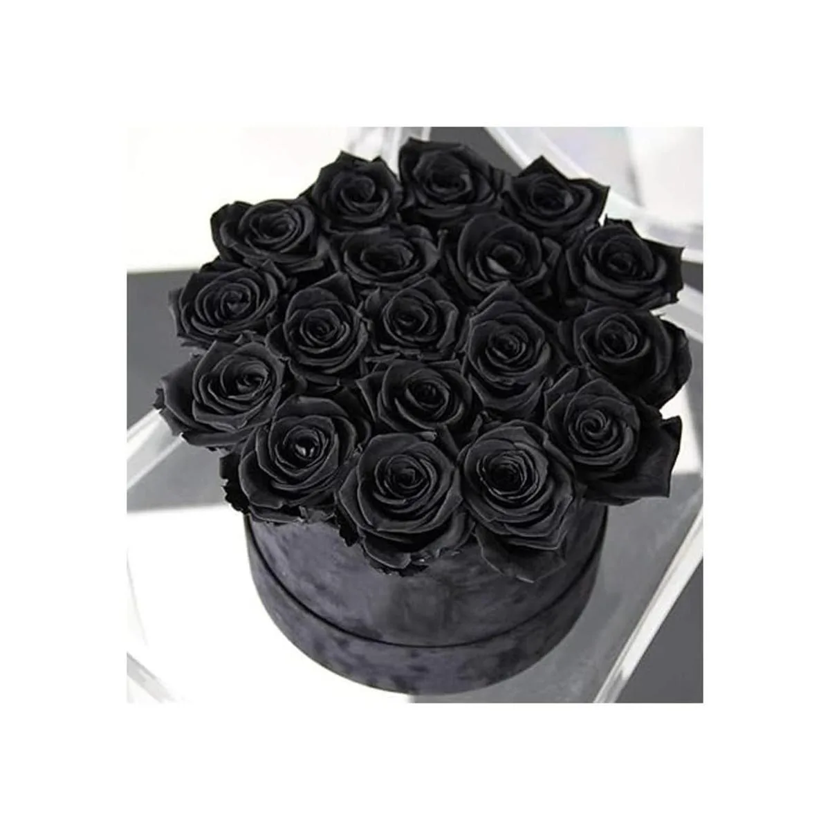 Laelfe 12 piezas de flores artificiales rosas de seda