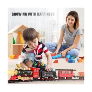 Hot Bee Juego de tren juguete eléctrico de tren para_6
