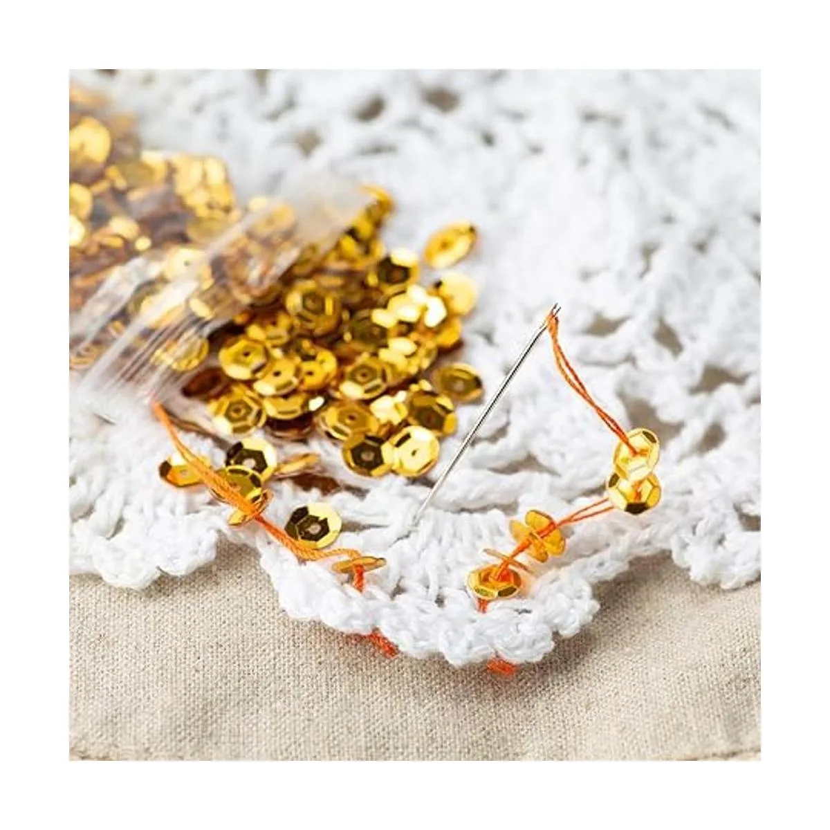 Crafare Lentejuelas sueltas de 0.276 in 16800 piezas de_4