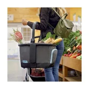Evenflo Pivot Xpand Cesta de mercado para cochecitos gris_4