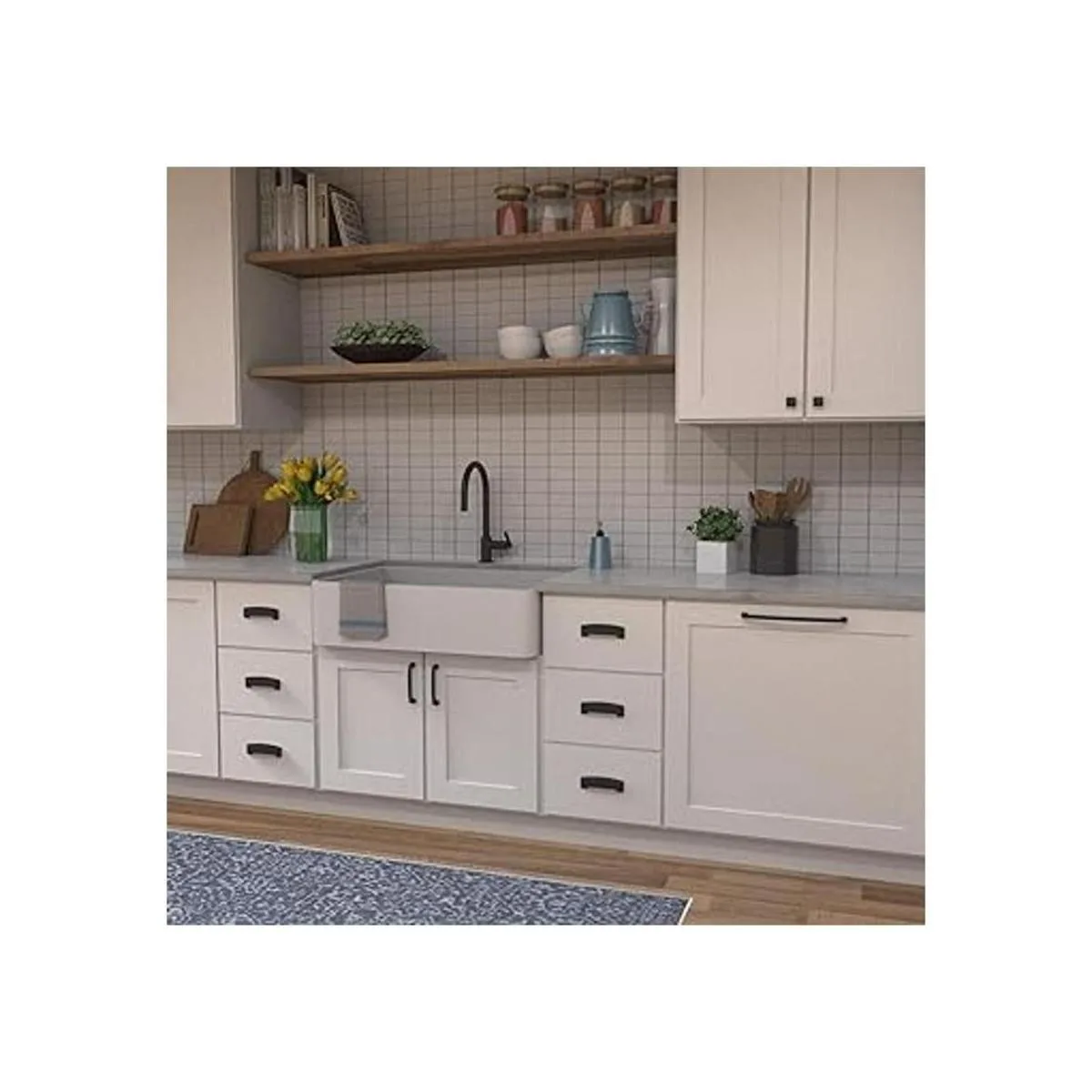 Hickory Hardware P3235MB Bridges Collection Pull 6516_4