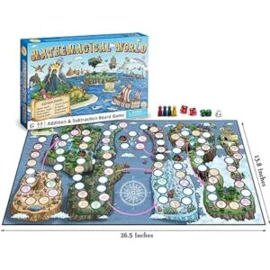 Mathemagical World Juego de mesa de matemáticas de suma y_2