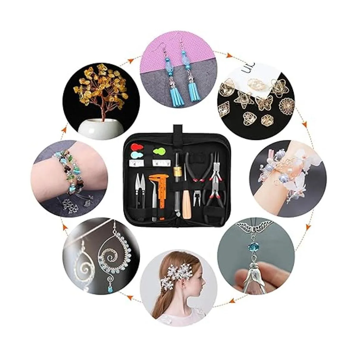 Kit de fabricación de joyas suministros para hacer joyas