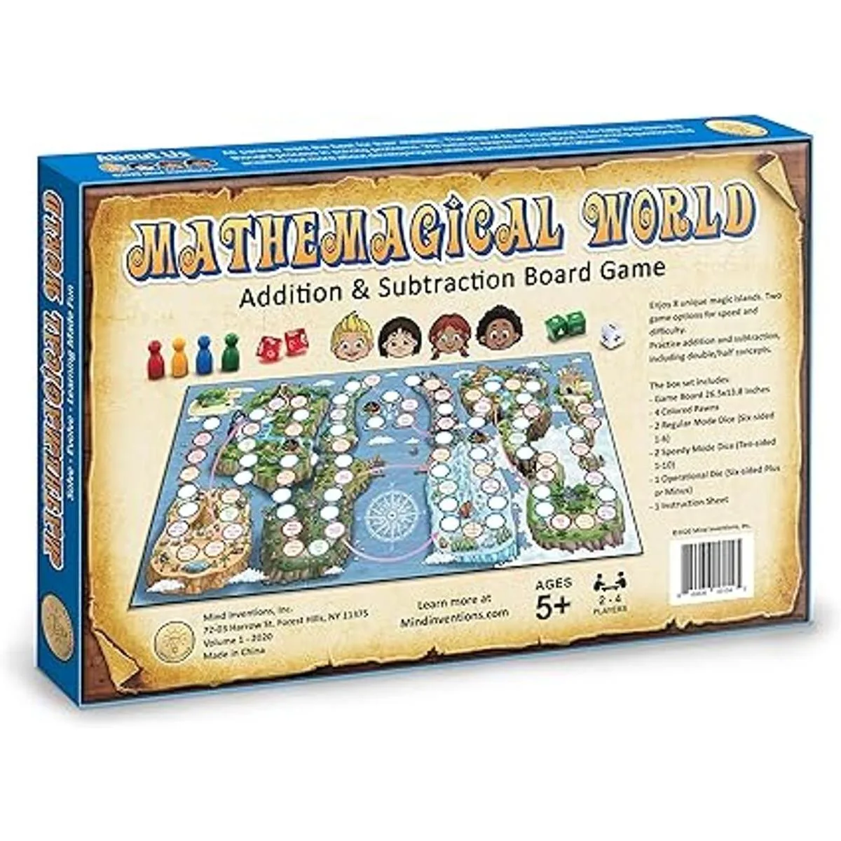 Mathemagical World Juego de mesa de matemáticas de suma y_3