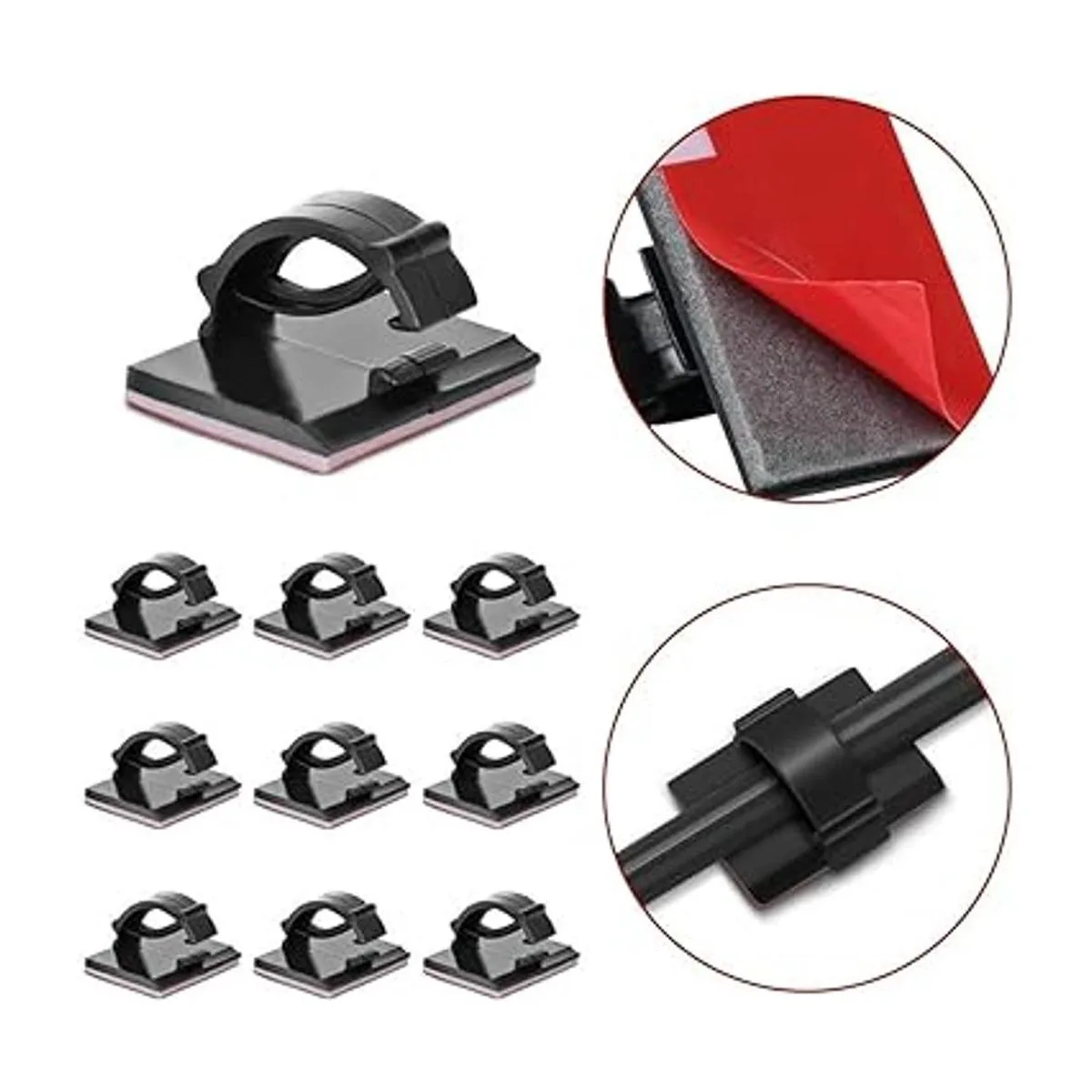 3M Clips autoadhesivos para cables para organizar cables_2