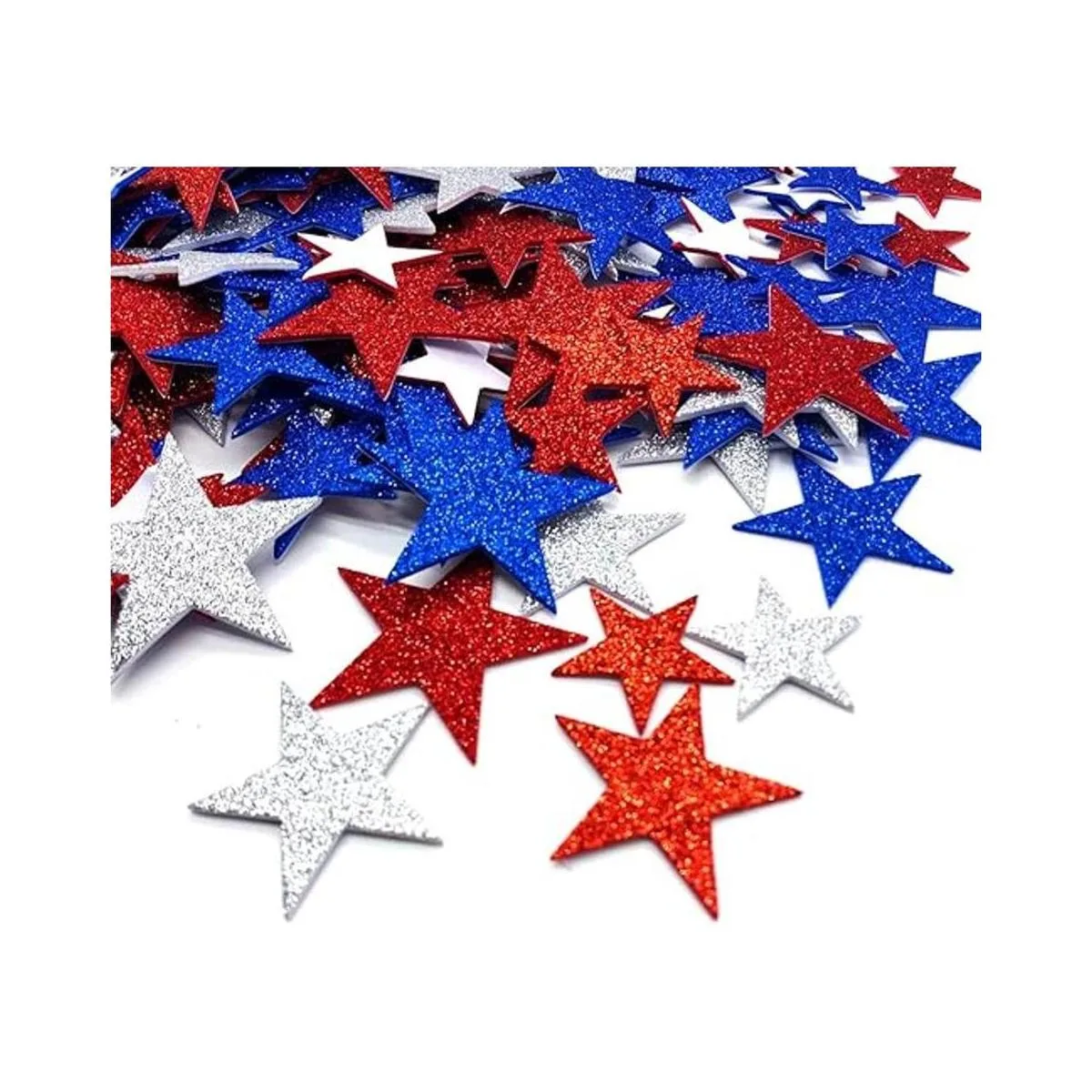 200 pegatinas de estrellas con purpurina decoración_3