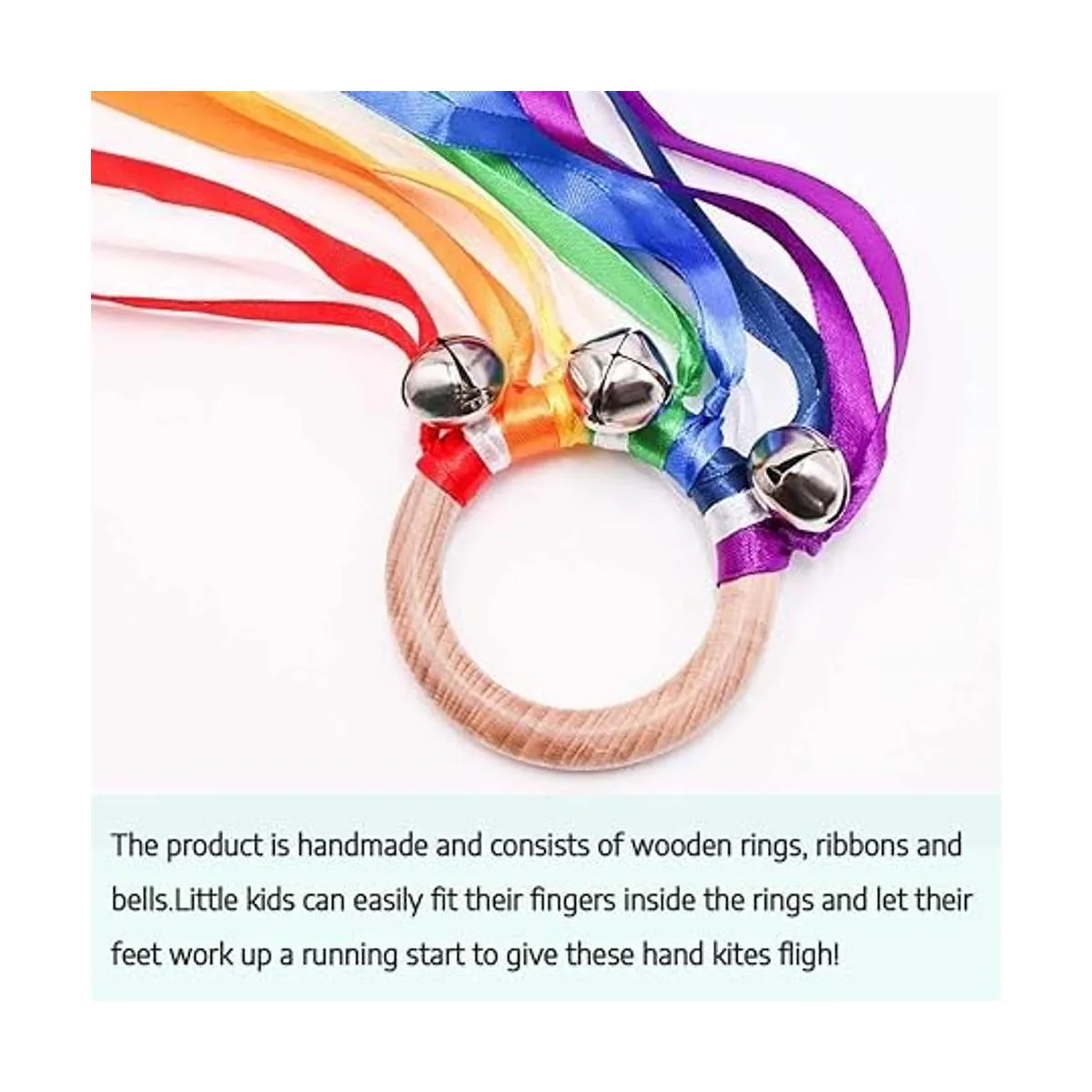 Juguete Montessori Cometa de mano Juguete sensorial_5