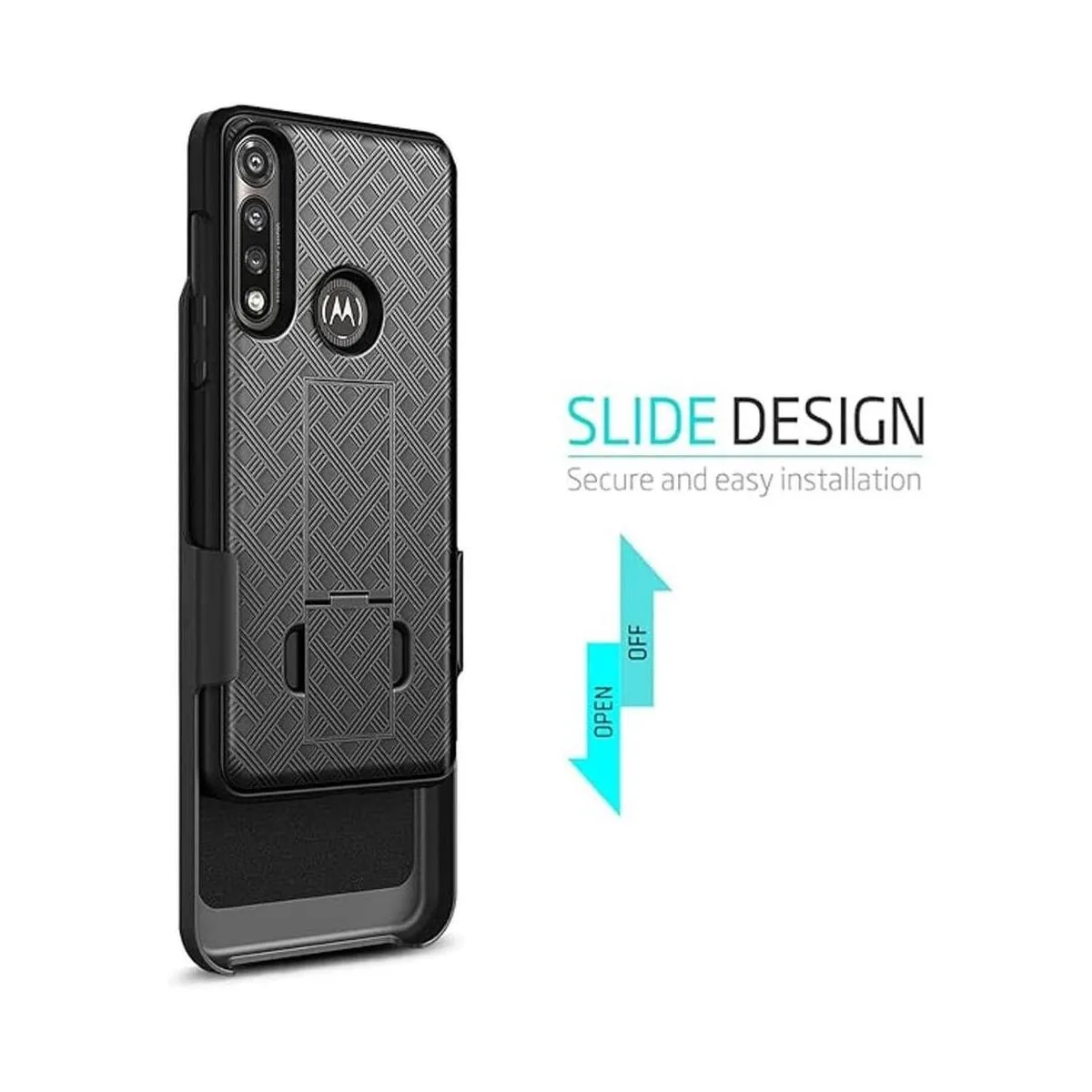 EBegan Funda para Motorola Moto G Power versión 2020 con_5
