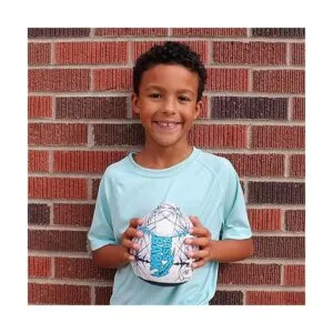 Passback Peewee Balón de fútbol color azul_2